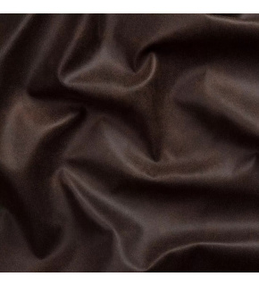 Eco leather Ranger Dark. Brown, upholstery soft fabric, by the meter