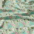 Cotton fabrics, by the meter. Sheep on Menthol