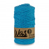 Cotton cord 3mm, 100m, BLUE