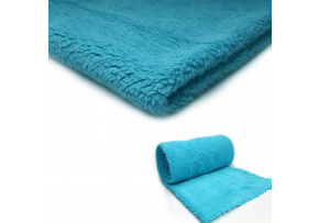 Minky Blanket Turquoise 14