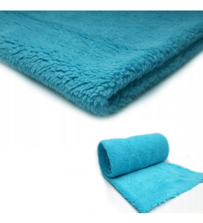 Minky Fleece, 220 g/m², width 160 cm, by the meter, turquoise