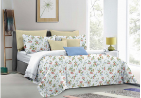 Flannel duvet cover with zipper, color White, 140x200 cm Flannel duvet cover with zipper, color White, 140x200 cm