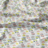 Cotton fabrics, by the meter. Pink Baby Sheep on White