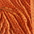 Minky fabric with hearts, 320 g/m², width 160 cm, by the meter, orange