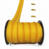 Yellow spiral zipper 5 mm by the meter