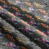 Children's cotton fabric by the meter Car on Graphite