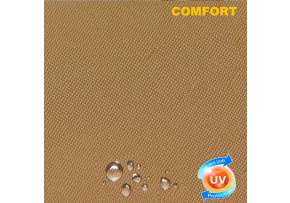 Comfort - Waterproof fabric for garden furniture and cushions, resistant to UV-WR radiation, Cappuccino