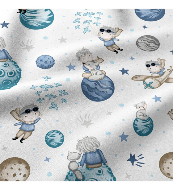 Children's cotton fabric by the meter