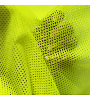 Polyester mesh for clothing Yellow, 2x2mm mesh