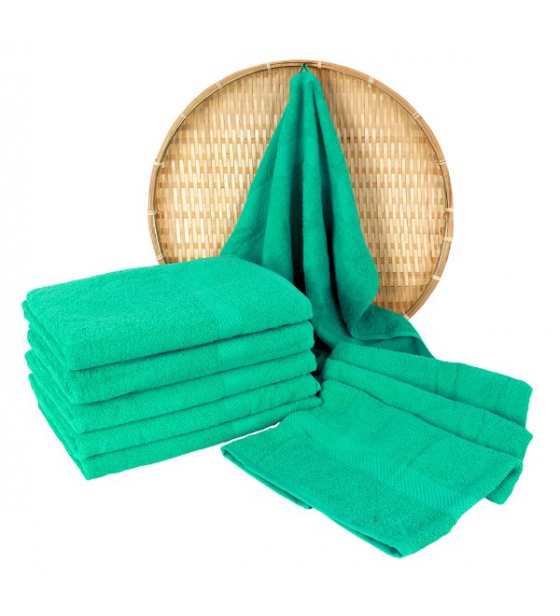 Terry towel 70x140 cm, mint color