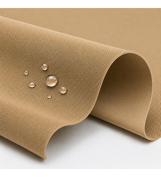 Waterproof fabric Kodura PVC coating 600D, 360 g/m², width 150 cm, beige