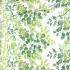 Cotton fabric 100% cotton, 125 g/m², width 160 cm, acacia leaves on white
