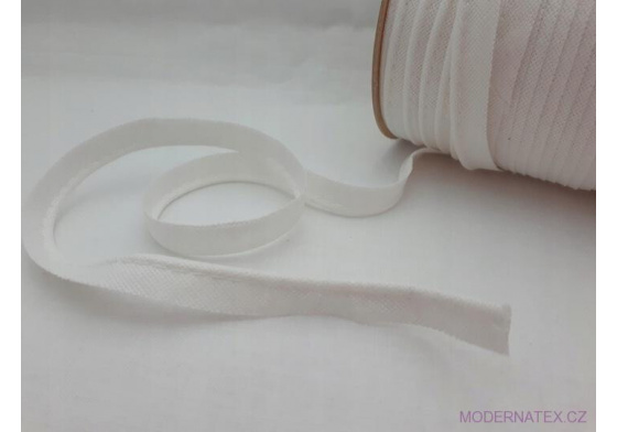 Cotton piping white color 101