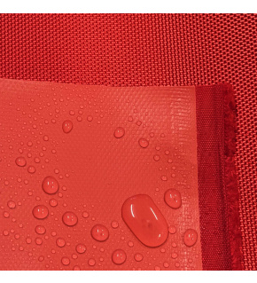 Waterproof fabric Kodura PVC coating 1680D, 546 g/m², width 150 cm, red