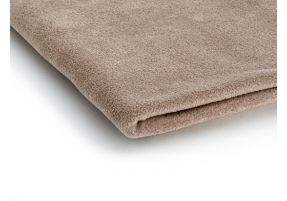 Microfleece Fabric Cappuccino