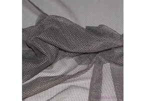 Polyester elastic mesh Gray, 1x1mm mesh