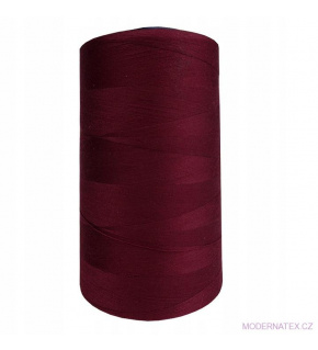 VIGA 120 threads for overlock machines 5000m color burgundy 228