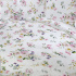 Cotton fabric Large Apple Blossom on White