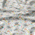 Cotton fabrics, by the meter. Pandas on the Rainbow on White