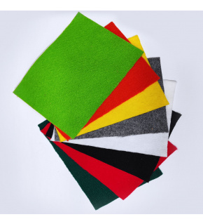 Fabric sample, Decorative Felt 3 mm 300 gr, 15x20 cm Fabric sample, Decorative Felt 3 mm 300 gr, 15x20 cm