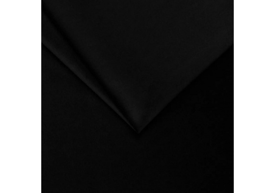Upholstery Fabric Velur Tiffany for Furniture, Heavy Fabric, by the Meter - Pet Proof, Black