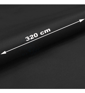 Water-repellent Oxford fabric with Teflon finish, 165 g/m², width 320 cm, black