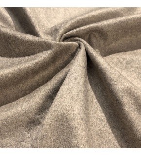 Velvet upholstery fabric, Infinity, Beige