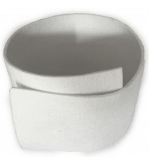 Technical felt 5 mm color White, width 150 cm