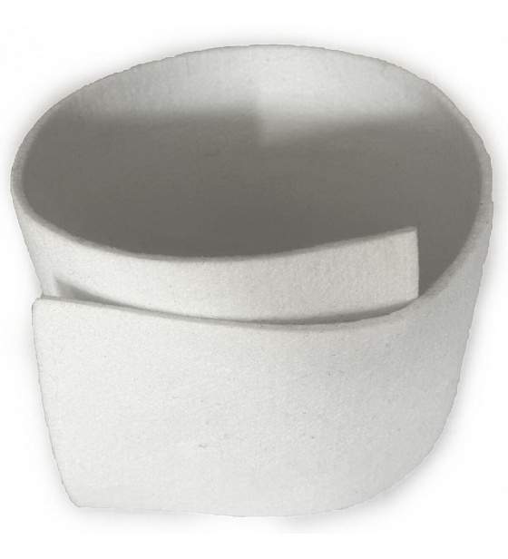 Technical felt 5 mm color White, width 150 cm