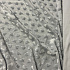 Minky fabric with hearts, 320 g/m², width 160 cm, by the meter, light gray