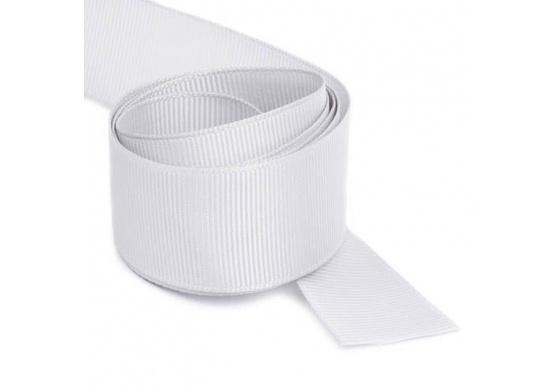 Lemovka Ripsová barva Bílá, 30 mm balení 50 m