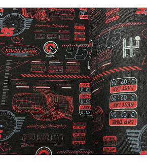 Waterproof fabric Kodura PVC coating 600D, 360 g/m², width 150 cm, cars Waterproof fabric Kodura PVC coating 600D, 360 g/m², width 150 cm, cars