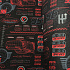 Waterproof fabric Kodura PVC coating 600D, 360 g/m², width 150 cm, cars