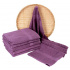 Terry towel 70x140 cm, color purple