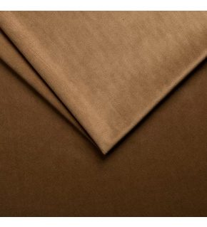 Upholstery Fabric Velur Tiffany for Furniture, Heavy Fabric, by the Meter - Pet Proof, Tobacco