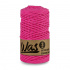 Cotton cord 3mm, 100m, FUCHSIA