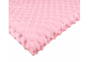 Minky Fabric 300 Dot, Color Pink