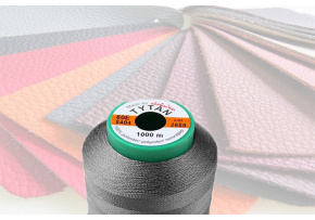 Upholstery sewing thread TYTAN 60E 1000 m dark. gray 2775