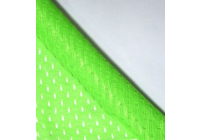Polyester mesh for clothing Green neo, 2x2mm eye