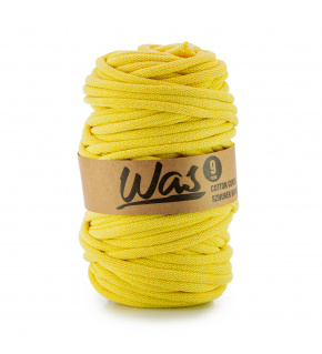 Cotton cord 9mm, 50m, light yellow 060