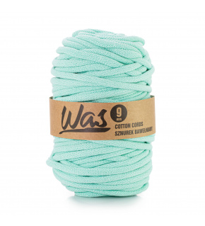 Cotton cord 9mm, 50m, color celadon 190