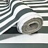 Outdoor fabric Pergola (Oxford), 200 g/m², width 160 cm, white and graphite stripes 5 cm