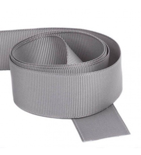 Grosgrain ribbon, color Lt. Gray, 30 mm pack 50 m