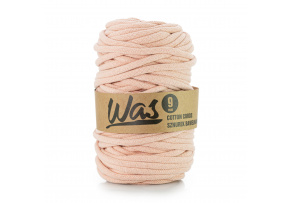 Cotton cord 9mm, 50m, salmon color 120 Cotton cord 9mm, 50m, salmon color 120