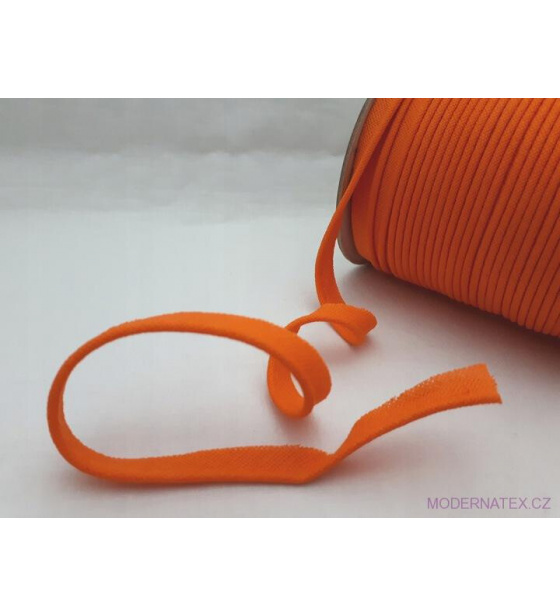 Cotton piping cord orange color 158