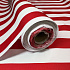 Outdoor Fabric Pergola (Oxford), 200 g/m², 40x160 cm, white-red stripes 5 cm