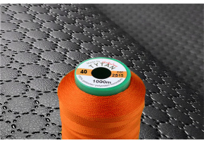 Upholstery sewing thread TYTAN 40 1000 m orange color 2515