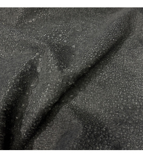 Water-repellent Oxford fabric with PU coating, 200 g/m², width 160 cm, denim graphite