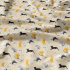 Cotton fabrics, by the meter. Milk Cats on Beige
