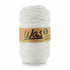 Cotton cord 5mm, 100m, white 010